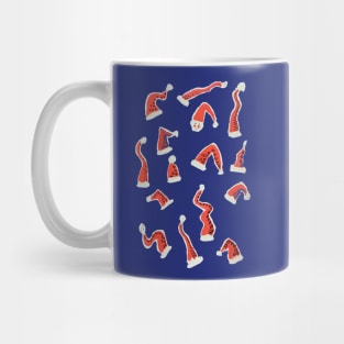 santa hats pattern Mug